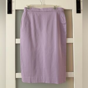 NWT!! J. Crew Lilac Pencil Skirt